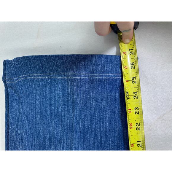 Dungarees Smith’s Women’s sz 12 Short 26” Inseam High Rise Jeans Stretchy Denim - Picture 8 of 8